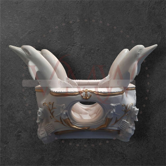 BASE COMEDOR DELFINES DECORADA