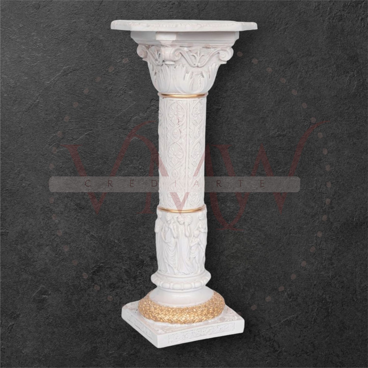 COLUMNA GRIEGA DECORADA