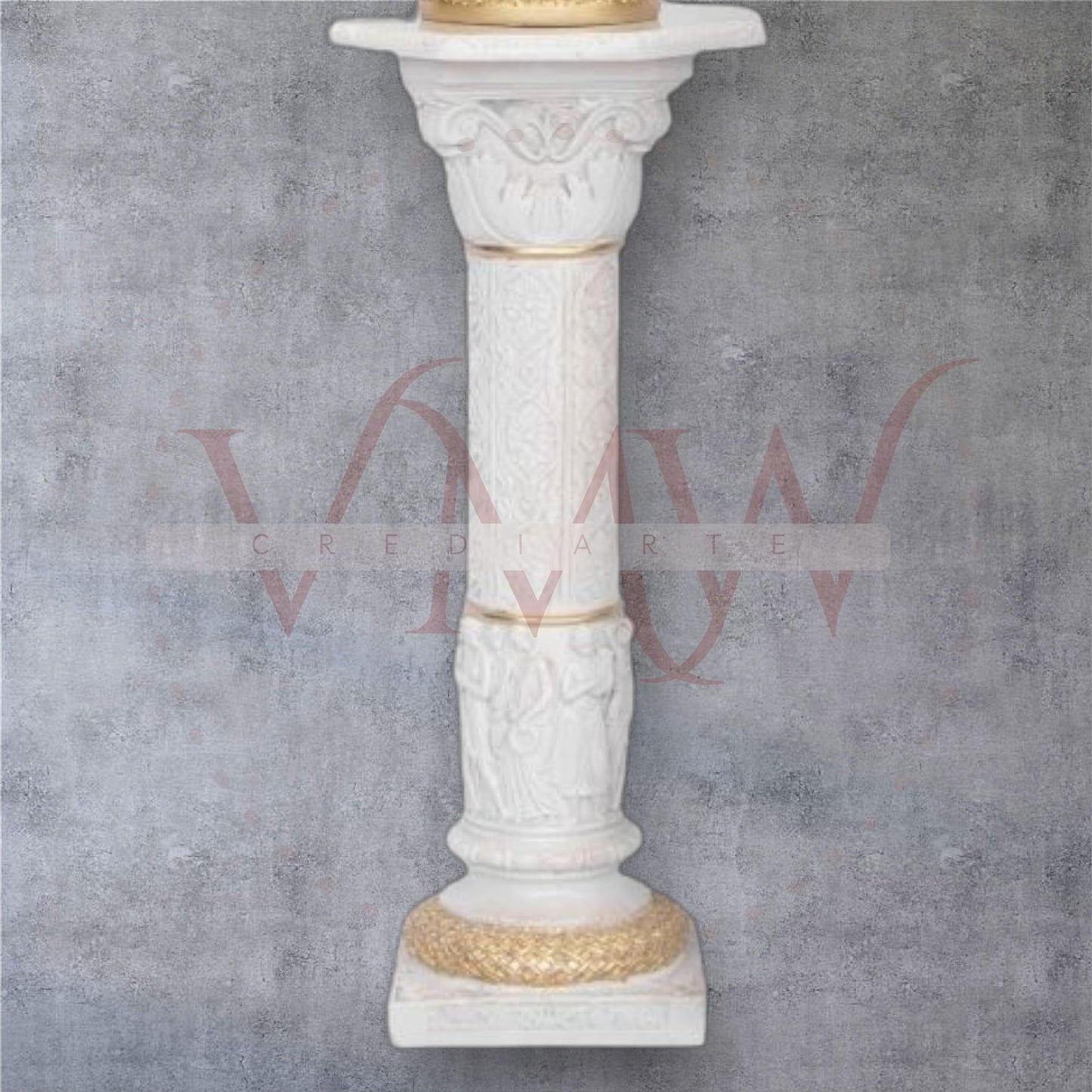 COLUMNA GRIEGA DECORADA