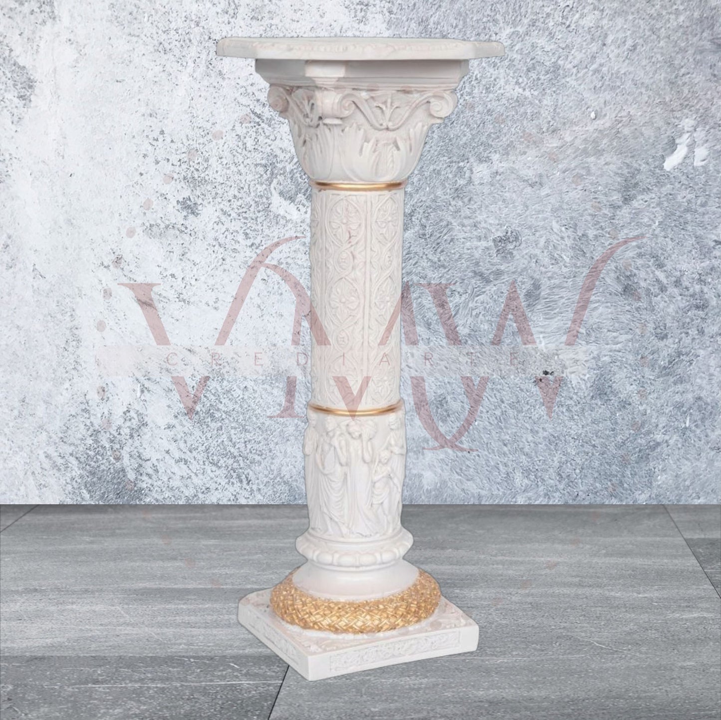 COLUMNA GRIEGA DECORADA