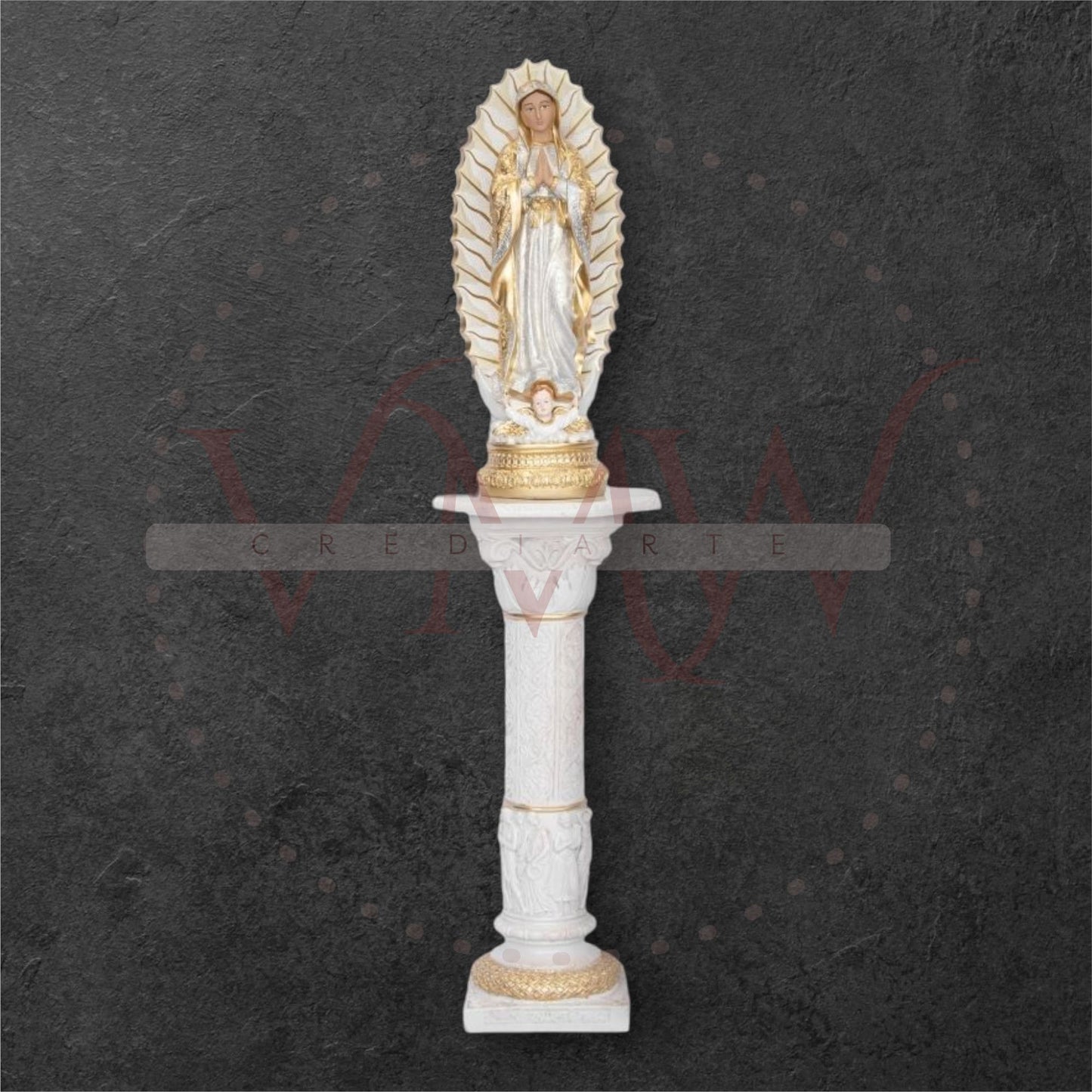 COLUMNA GRIEGA DECORADA