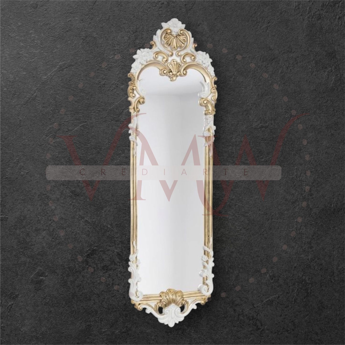 CONSOLA LUIS XV PEQUEÑA DECORADA