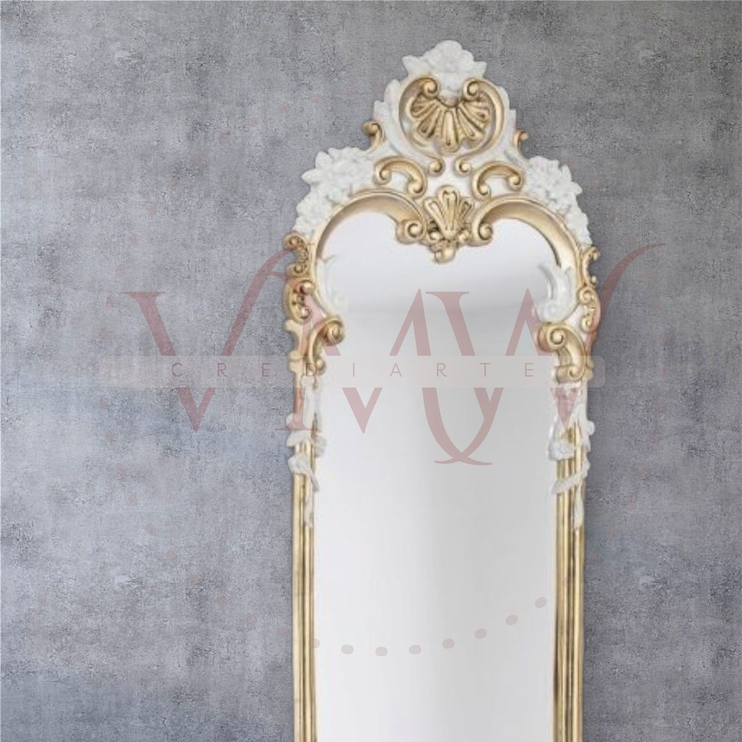 CONSOLA LUIS XV PEQUEÑA DECORADA