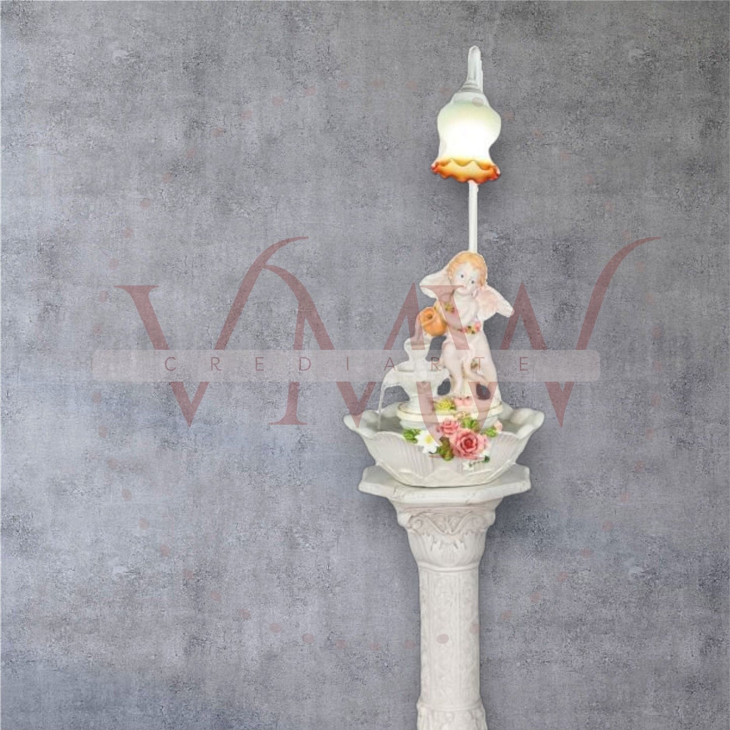 FUENTE LÁMPARA ÁNGEL