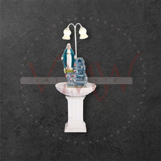 FUENTE LÁMPARA VIRGEN MILAGROSA