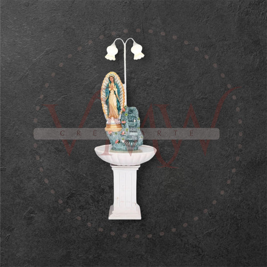 FUENTE LÁMPARA VIRGEN DE GUADALUPE