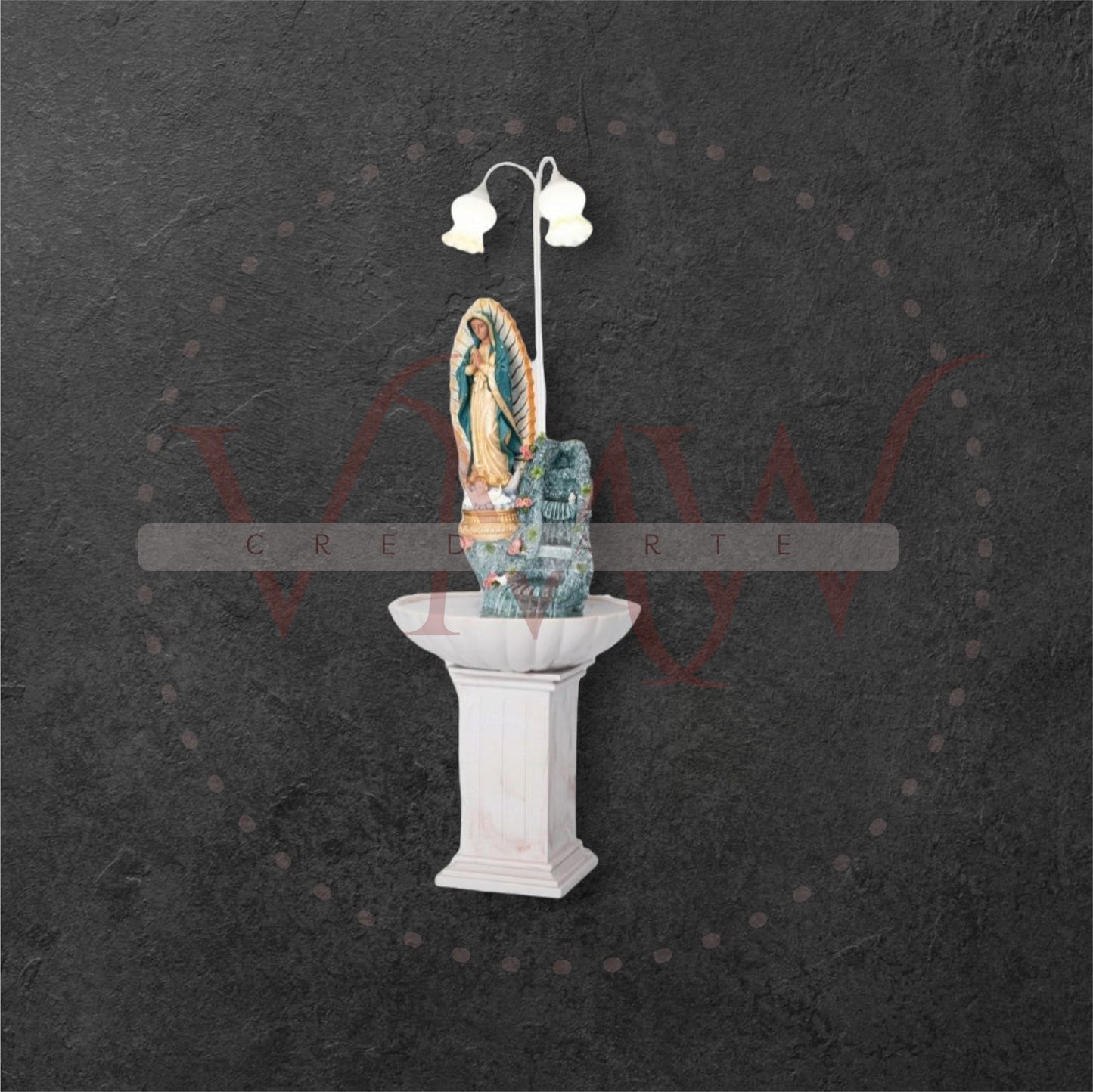FUENTE LÁMPARA VIRGEN DE GUADALUPE
