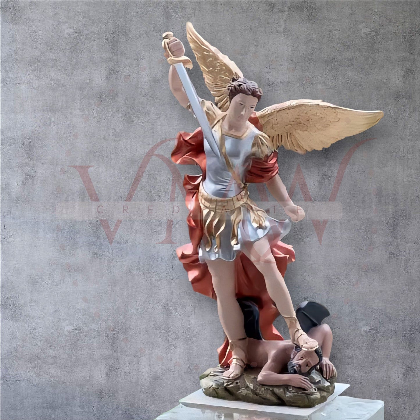 FUENTE LÁMPARA ZEN CON FIGURA