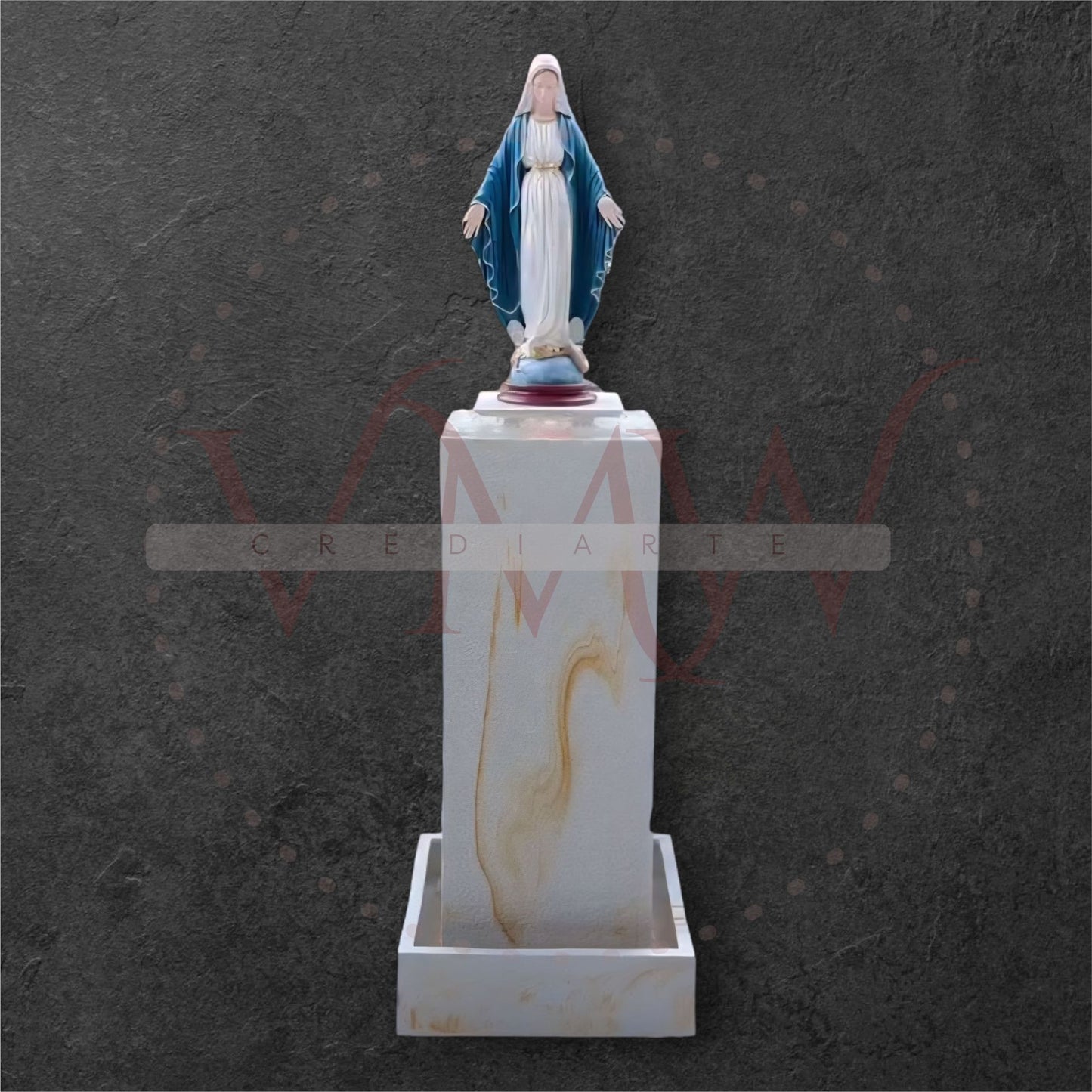 FUENTE LÁMPARA ZEN CON FIGURA