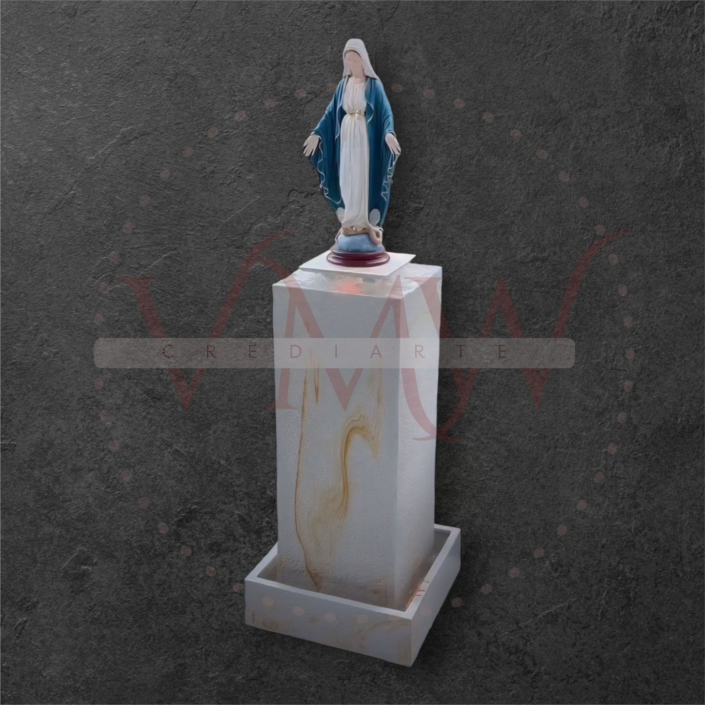 FUENTE LÁMPARA ZEN CON FIGURA