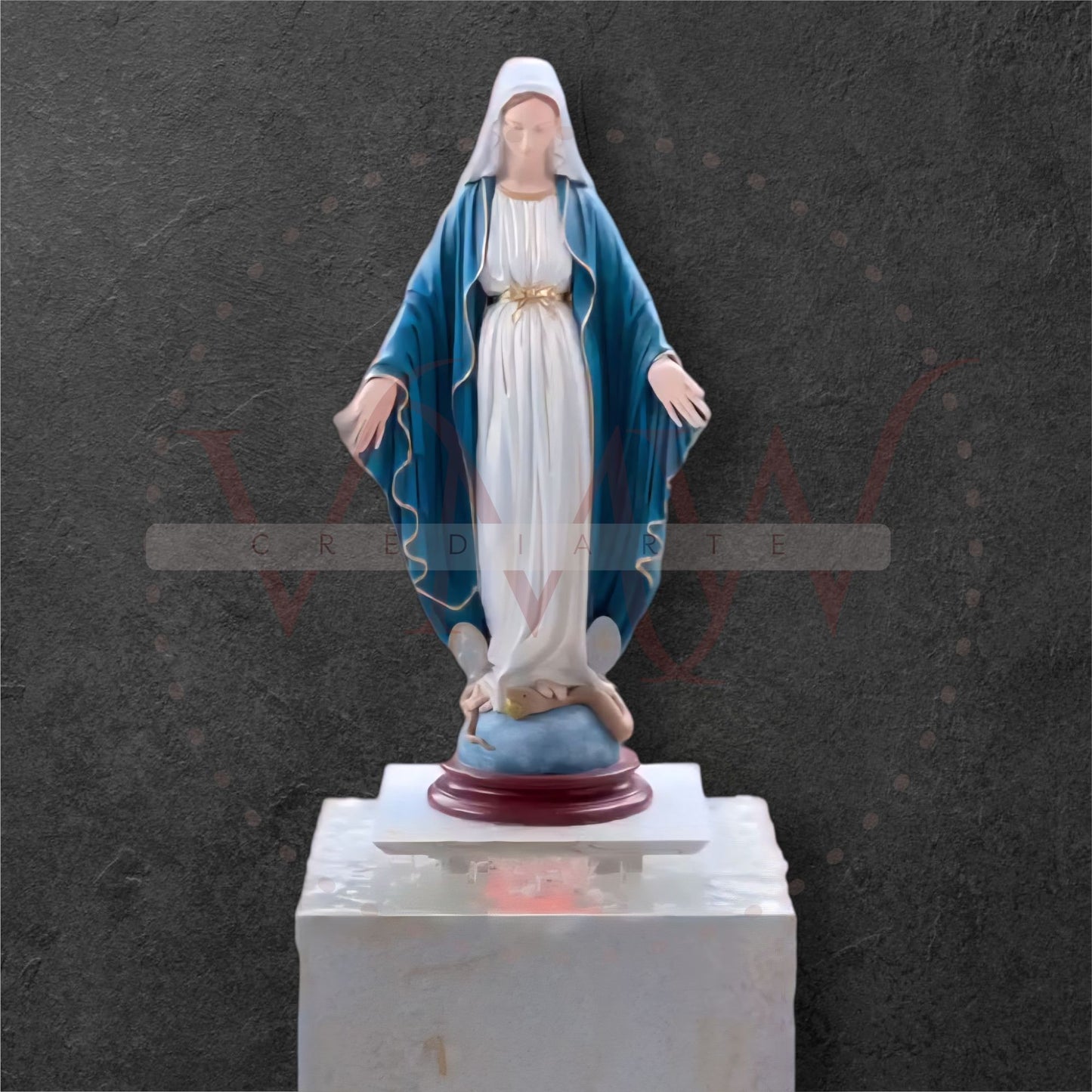 FUENTE LÁMPARA ZEN CON FIGURA