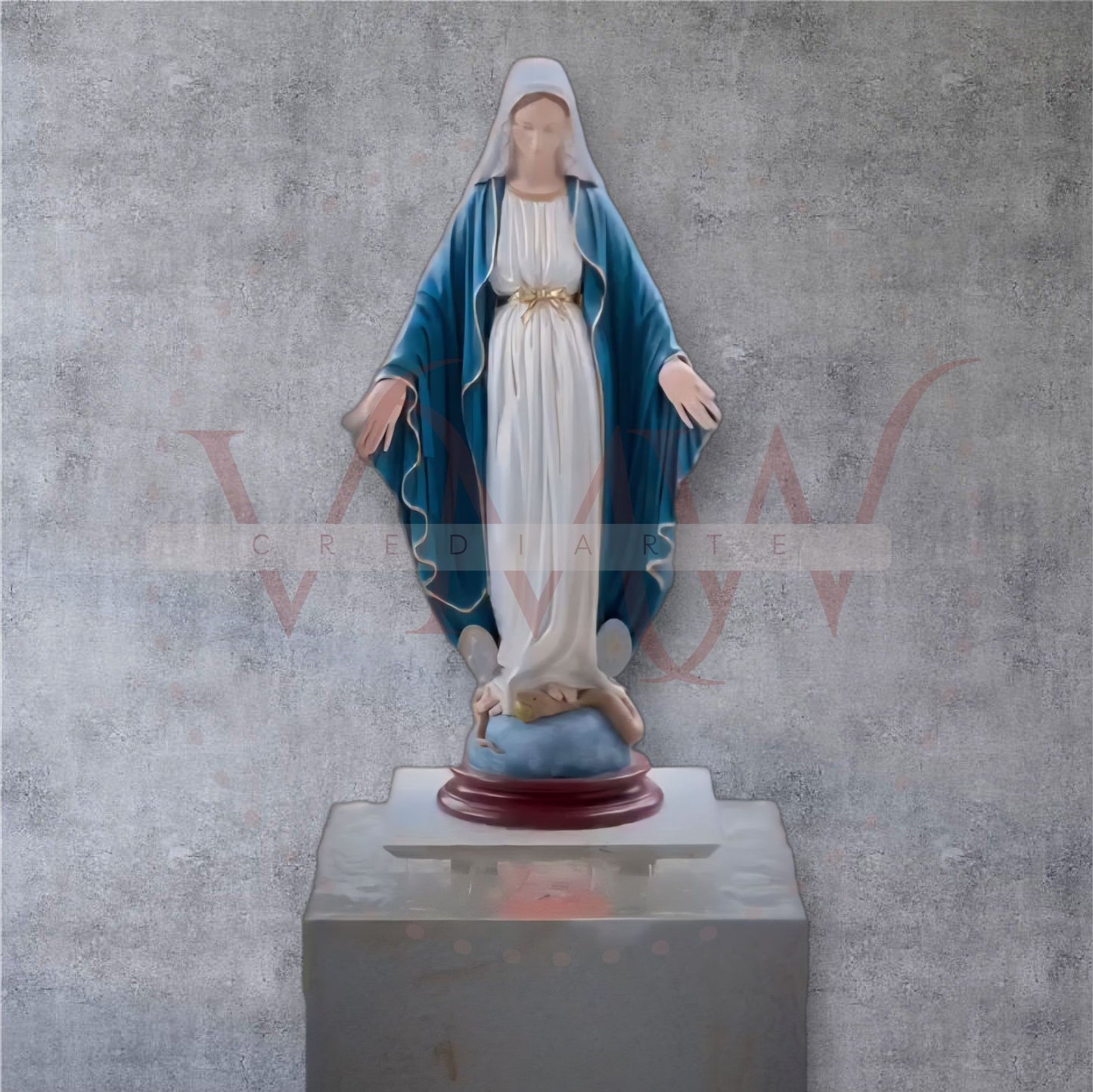 FUENTE LÁMPARA ZEN CON FIGURA