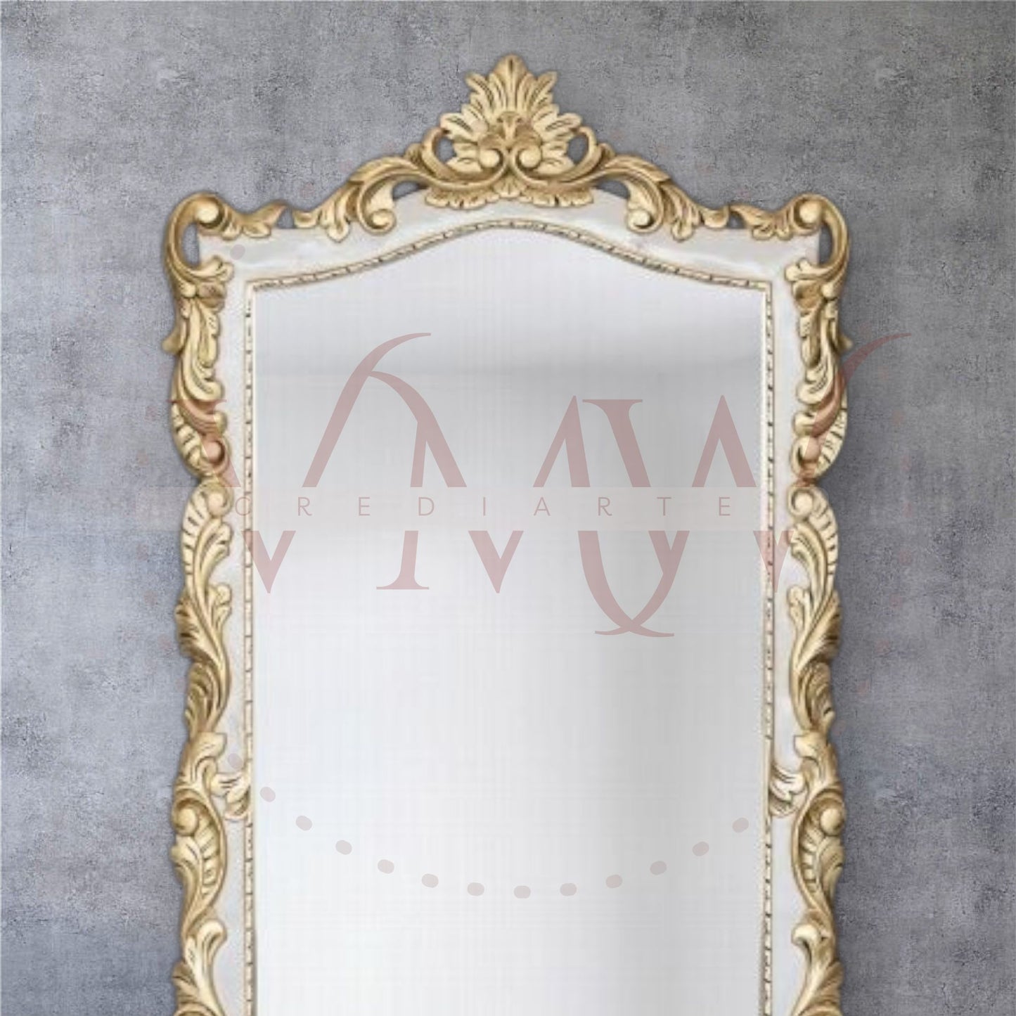 CONSOLA LUIS XV GRANDE DECORADA